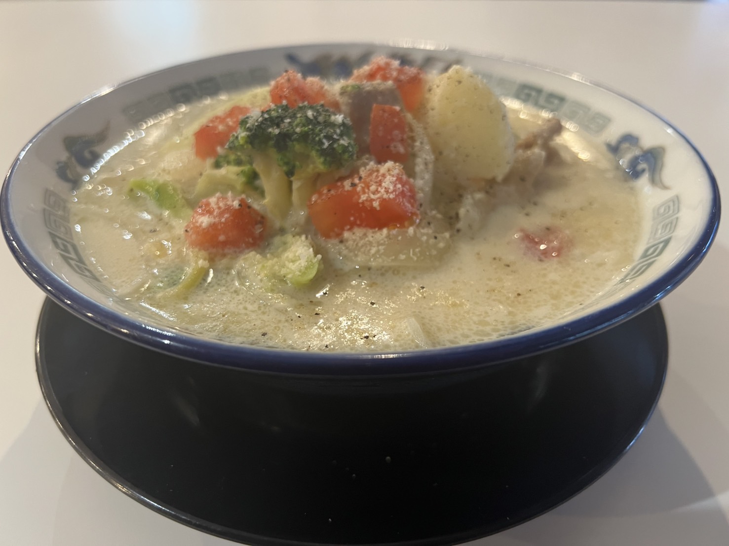 クリームシチュー麵