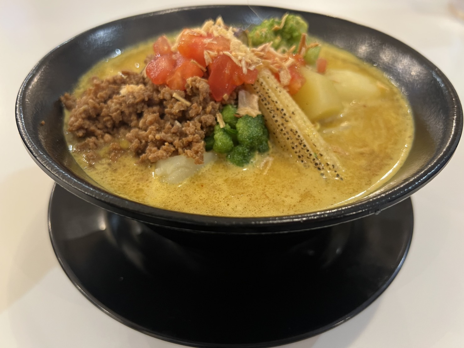 味噌カレー牛乳らーめん（小ライス付き）