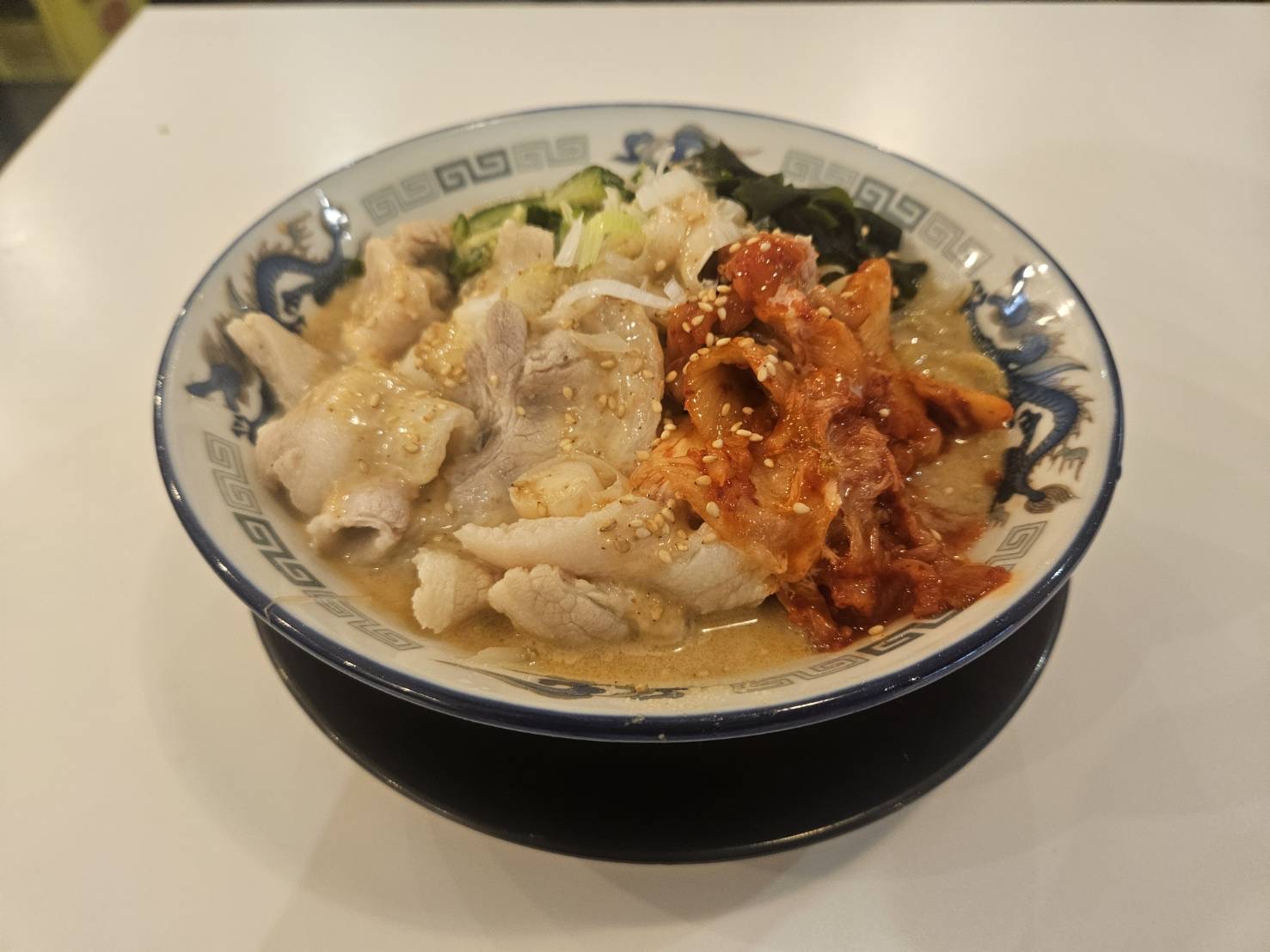 冷しゃぶ豚キムチらーめん